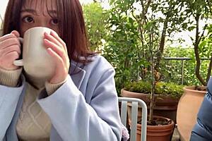 Huge tits lingerie bunny slut deepthroats in promo fuck fest