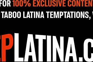 cute 18yo latinas share throbbing monster cock in sloppy threesome frenzy