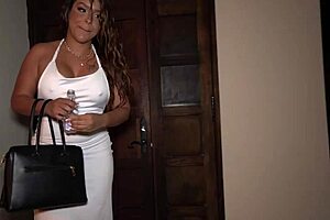 big ass latina rides huge cock shaking booty in wild bedroom roleplay romp