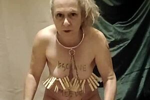 slave, take the piss clamps belts for your full indoctrination now