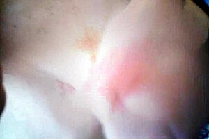 Amateur Shemale Strokes Muscular Legs and Natural Tits on Webcam