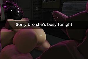 that roblox slut rides my monster cock after begging for a huge favor