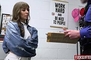 Petite teen tommy king learns rough lesson from cop with deepthroat cowgirl office pounding