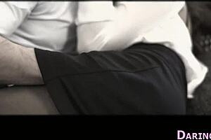 classy euro babe fucked hard with cumshot finish