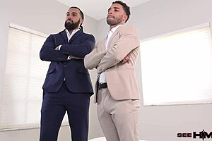 Lolly Dames Overwhelmed by Tony and James Intense Fuck