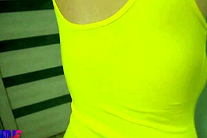 Wife's Massive Natural Tits Tempt Neighbor for Secret Cheating Fuck