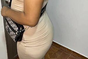 seductive massage builds to explosive cumshot on her massive jiggling ass