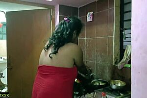 College Devar Pounds Village Bhabhi's Shaved Pussy Hard Homemade