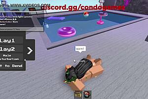 hard anal piping deep into roblox girl's tight ass