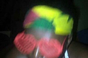 oh yeah bbw slurps that big black cock till massive facial cum explosion