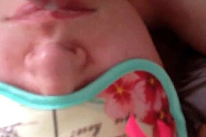 Amateur Slut Sucks Cock Hard for Massive Facial Cumshot