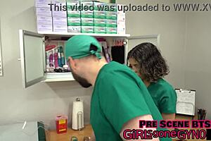 Mara Luv big tits exam masturbation orgasm