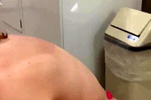 deepthroating that massive black cock all the way