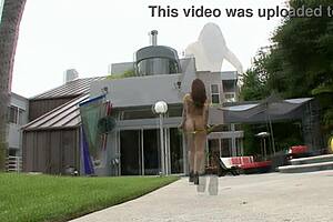 brunette slut shakes fat ass while taking deep doggystyle pounding from monster cock