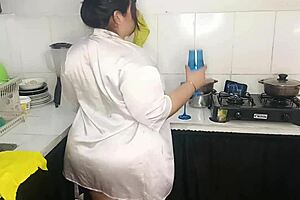 what if i caught neighbor's curvy wife in sexy lingerie and fucked her wet pussy doggystyle?