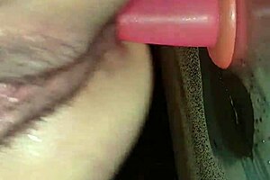 ready for shower squirting ass play with dildo orgasm?