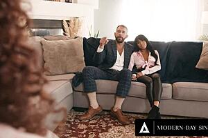 hey therapist, ember snow wants you for a busty three way fuck with her husband?