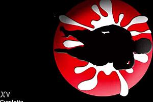 cumlotta hunter swallows cum as naughty nun slut