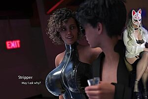 7 busty milf chokes deep on monster dildo in golden boy cosplay