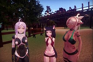 diving into monster girl prologue chapter 1 with elf girl's steamy titjobs