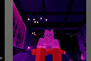 furry slut gets her pussy pounded hard on roblox