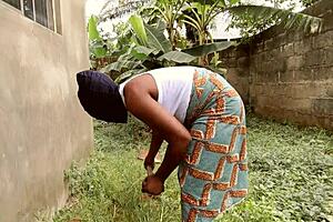 Straight BACK SHOTS Nonstop in Garden of Eden with Big Ass Tits Cum