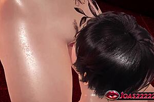 pandora moans wildly from pov big tits massage to squirting climax