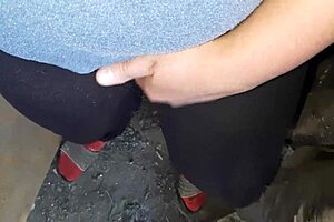 village girl pleasures herself intensely during lunch break reaching powerful climax