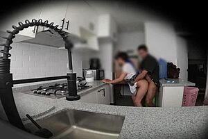 Hidden Camera Reveals Neighbor's Secret Nympho Moments at Home