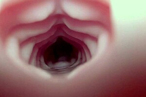 Emelie Fucks Bad Dragon Fleshlight for Quickie Creampie Close-Up