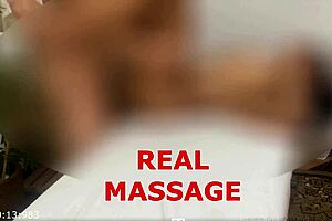 Massage Seduction Turns Wild as Cuck Watches Pussy Pounded