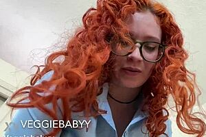 cfnm femdom redhead gives gloved handjob medical exam full video