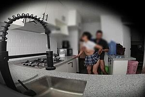 Hidden Camera Reveals Neighbor's Secret Nympho Moments at Home