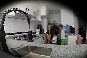 Hidden Camera Reveals Neighbor's Secret Nympho Moments at Home