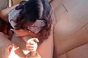 pov fucking hot student pussy in car, wanna join?