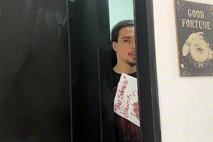 long transsexual cock stretches tight anal hole deep inside blonde latina