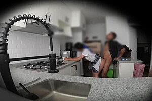 Hidden Camera Reveals Neighbor's Secret Nympho Moments at Home