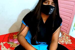 Pune college girl dives into hardcore pussy fucking with intense action