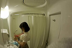 Akihabara idol's rare fan meet turns into FACIAL cumshot secret