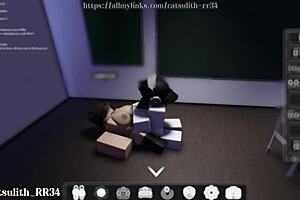 shes gettin that a+ after classroom rp bang