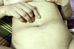 hey schoolgirl loves fingering her wet pussy under skirt