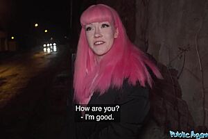 public agent rips off chastity belt creampies wet pussy