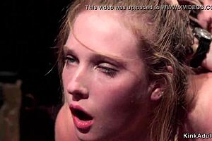 Bound Slaves Endure Rough Bondage Fucking at Intense BDSM Orgy