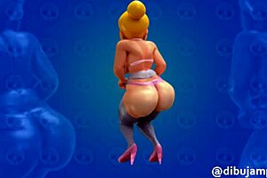 brawl stars piper dances to taki taki in fun 3d cartoon animation